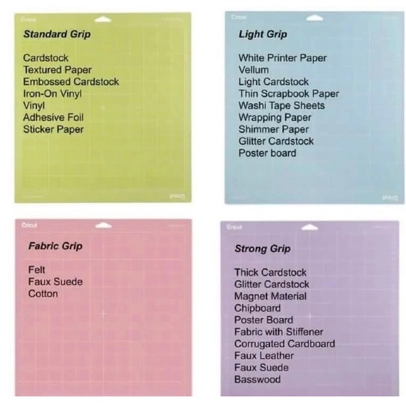 SOLD Cricut Mats Lot of 4 - Picture 2 of 2